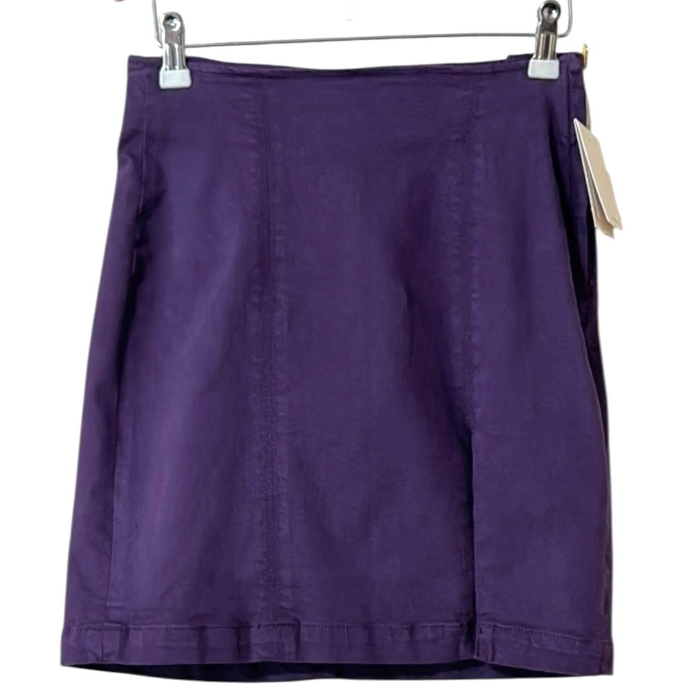 Mother Denim The Side Splitter Mini Skirt Size 26